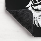 Santa Claus Face Sungles With Hat Beard Christmas  Muismat (Hoek)