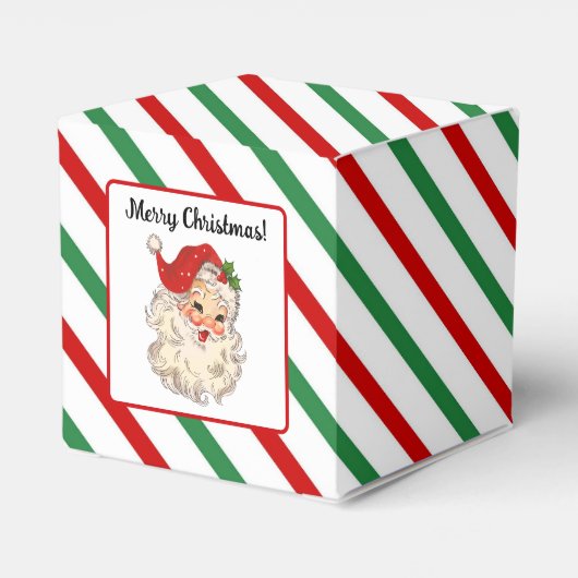 Santa Claus Favor Box Bedankdoosjes (Achterkant)