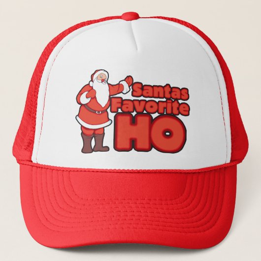 Santa Claus favoriete HO Trucker Pet (Voorkant)
