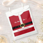 Santa Claus Favoriete Tas Kerstmis Bedankzakje (Geknipt)