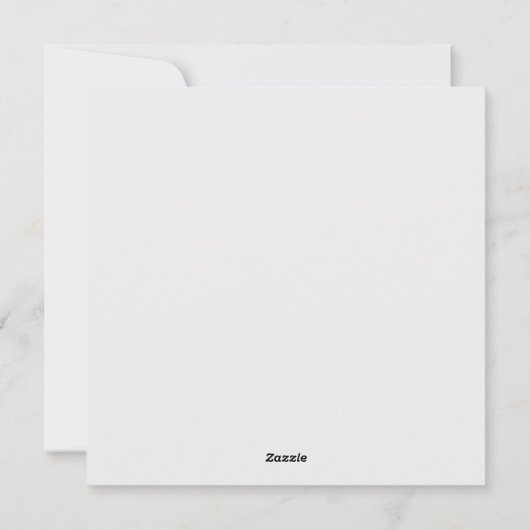 Santa Claus Feestdagenkaart (Achterkant)