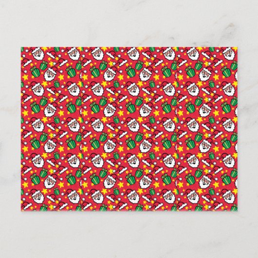 Santa Claus Feestdagenkaart (Voorkant)