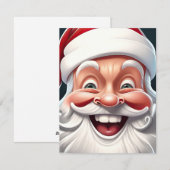 Santa Claus Feestdagenkaart (Voorkant / Achterkant)