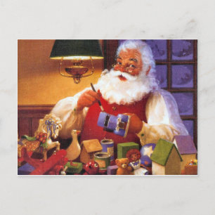Santa Claus Feestdagenkaart