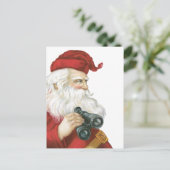 Santa Claus Feestdagenkaart (Staand voorkant)