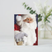 Santa Claus Feestdagenkaart (Staand voorkant)