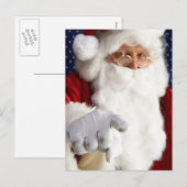 Santa Claus Feestdagenkaart (Voorkant / Achterkant)