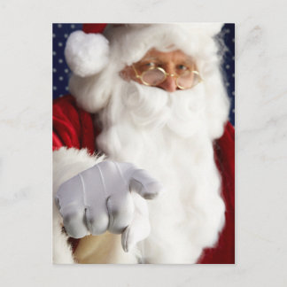 Santa Claus Feestdagenkaart