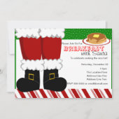 Santa Claus Feet Kaart (Voorkant)