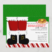 Santa Claus Feet Kaart (Voorkant / Achterkant)