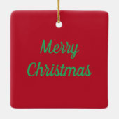 SANTA CLAUS FISH TALES, STARFISH, BAG VAN SEASHELL KERAMISCH ORNAMENT (Achterkant)