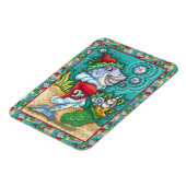 SANTA CLAUS FISH TALES, STARFISH, BAG VAN SEASHELL MAGNEET (Linkerzijde)