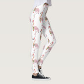 santa claus flamingo leggings (Rechts)