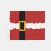 Santa Claus Fleece Deken (Voorkant (Horizontaal))