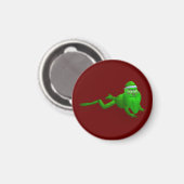 Santa Claus Frog Magneet (Voorkant / Achterkant)