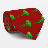 Santa Claus Frog Stropdas (Opgerold)