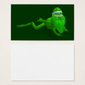 Santa Claus Frog Visitekaartje (Voorkant /achterkant)