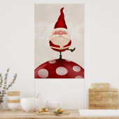 Santa Claus fungus Poster (Keuken)