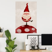 Santa Claus fungus Poster (Thuiskantoor)