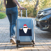 SANTA CLAUS FUNNY CAR DECAL STICKER (Koffer Insitu)
