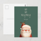 Santa Claus Funny Quote Briefkaart (Voorkant / Achterkant)