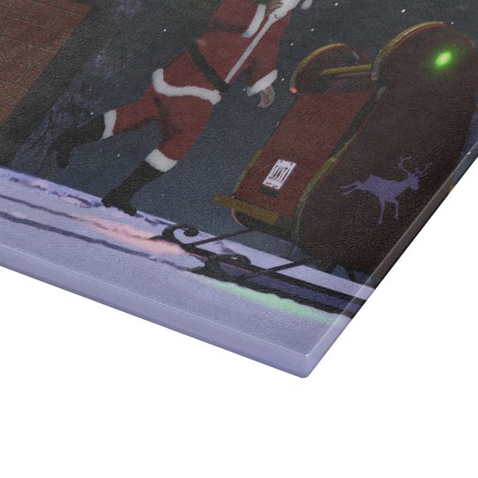 Santa Claus, geloof ik Snijplank (Hoek)