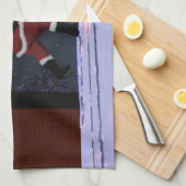 Santa Claus, geloof ik Theedoek (Quarter Fold)