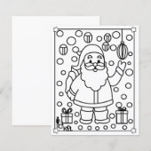 Santa Claus gift (Voorkant / Achterkant)