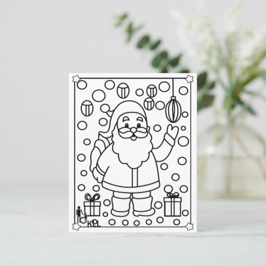 Santa Claus gift (Staand voorkant)