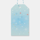 Santa Claus Gift Label Cadeaulabel (Achterkant)