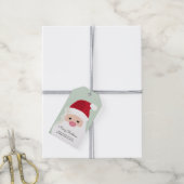 Santa Claus Gift Label Cadeaulabel (Met Touw)