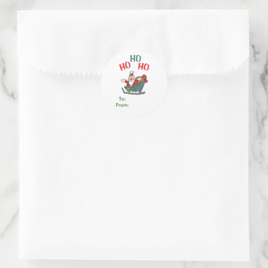 Santa Claus Gift Labels (Tas)