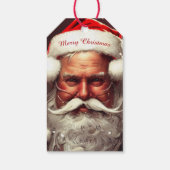 Santa Claus Gift Labels Cadeaulabel (Achterkant)