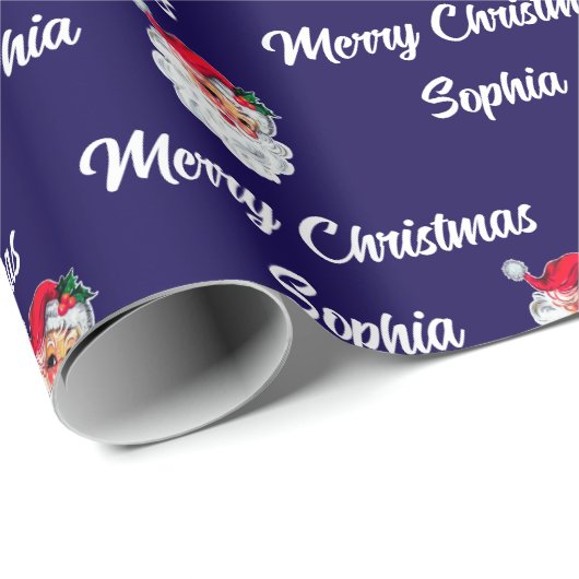 Santa Claus Gift Wrap Cadeaupapier (Rol Hoek)