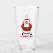 Santa Claus Glas (Voorkant)