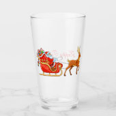 Santa Claus Glas (Voorkant)