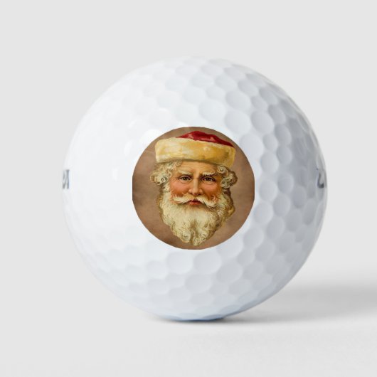 Santa Claus  golfbal Golfballen (Voorkant)