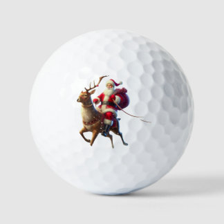 Santa claus golfballen