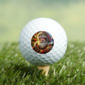 Santa Claus golfballen (Insitu Shirt)