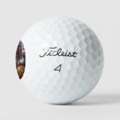Santa Claus golfballen (Logo)