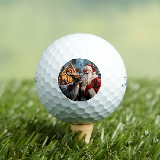 Santa Claus golfballen (Insitu Shirt)