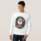 Santa Claus Graphic T-shirt – Spread Holiday Joy (Voorkant volledig)