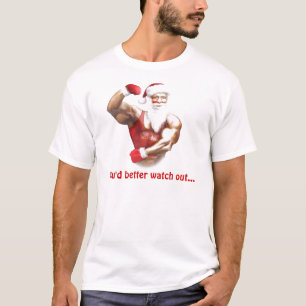 Santa Claus grappig T-shirt Kleding