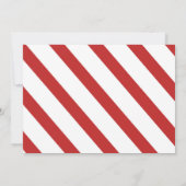 Santa Claus Green Secret Santa Party Kaart (Achterkant)