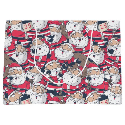 Santa Claus Groot Cadeauzakje (Voorkant)