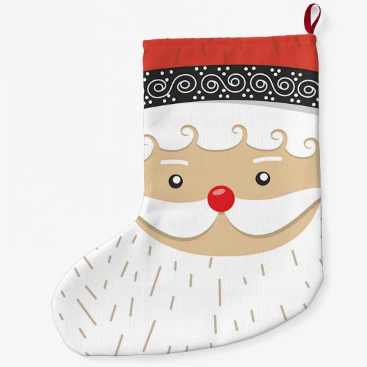 Santa Claus Grote Kerstsok (Achterkant)