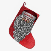 Santa Claus Grote Kerstsok (Voorkant (Hangend))