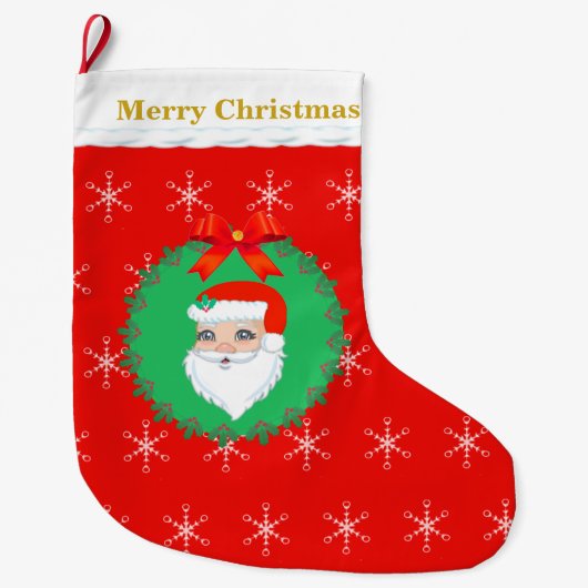 Santa Claus Grote Kerstsok (Voorkant)