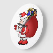 SANTA CLAUS GROTE KLOK (Hoek)