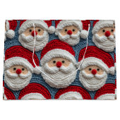 Santa Claus haakpatroon Groot Cadeauzakje (Voorkant)